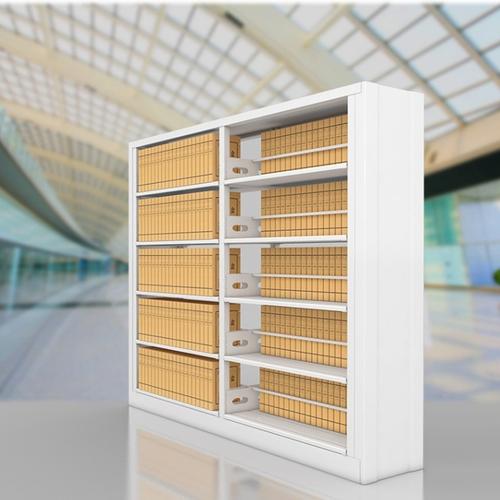 加厚钢制文件柜杂志架展示架资料架图书馆书架样品柜下档期刊架橱