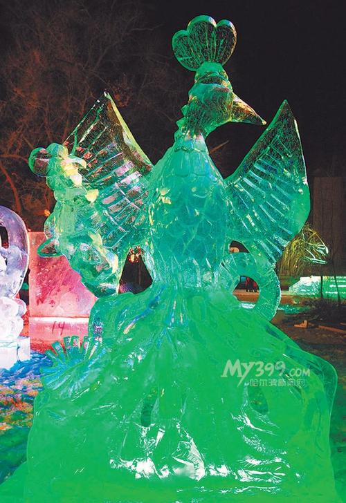 第六届全国大学生冰雕比赛在兆麟公园落下帷幕