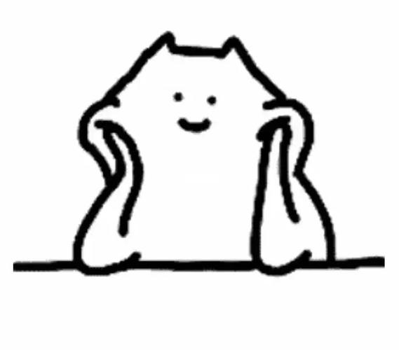 简笔猫猫表情包_表情包_猫咪_素材_表情包