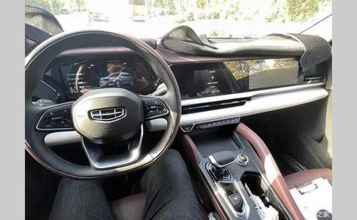 中控副驾联屏吉利kx11内饰谍照曝光