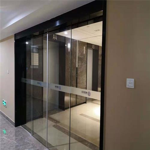 朝阳区肯德基玻璃门电动开启