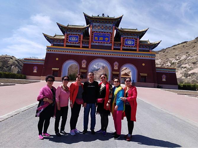 2019年4月23日张掖民乐县马蹄寺风光旅游区一日游留念