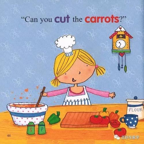 【正好在家学】- 拼读绘本 c【rudy cooks with cathy