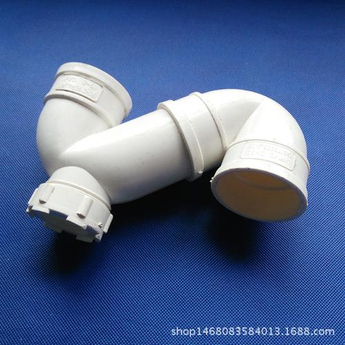 pvc存水弯 排水管防臭p弯头带检查 无口p型 p型存水弯 s型存水弯