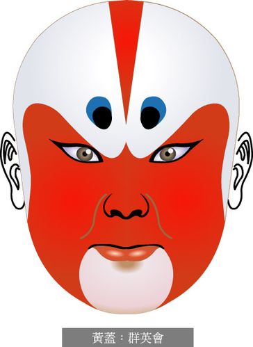 【经典】脸谱 矢量素材【完整】