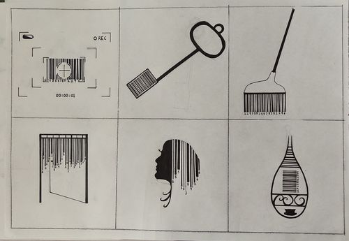 条形码图形创意