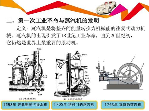 蒸汽机的出现引发了18世纪工业革命,直到20世纪初,无忧文档 所有分类