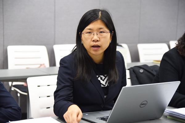 张文婷主任做课程引领