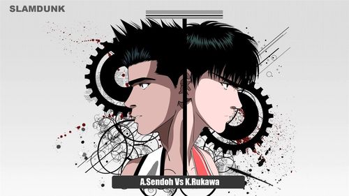 急需灌篮高手仙道电脑壁纸