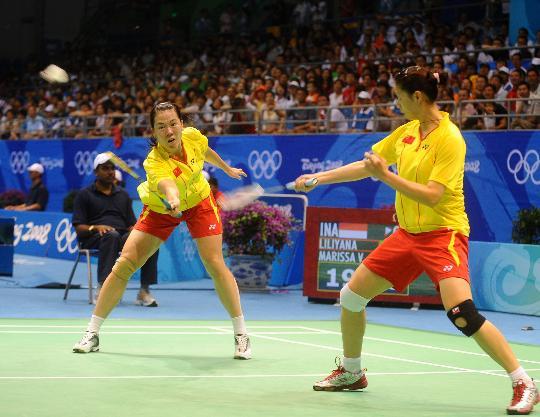 8月9日,10日奥运会羽毛球照片