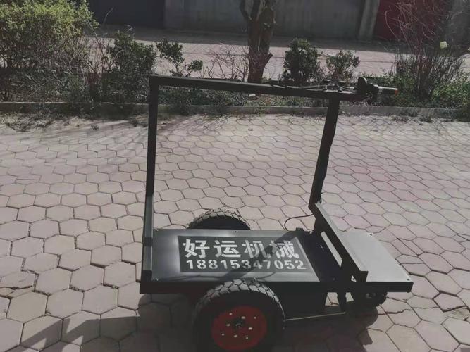 一吨轻质隔墙板工地运板车支持电动行走运行方便