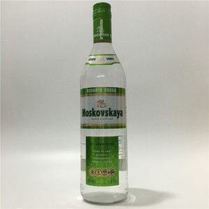 洋酒 伏特加 苏连绿伏特加 调酒苏联绿牌伏特加 750ml