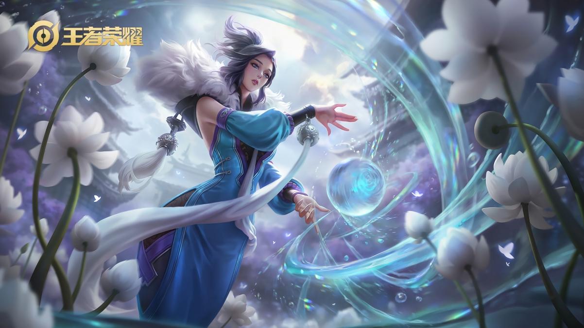 洛神降临甄姬王者荣耀4k游戏壁纸