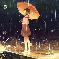 流眼泪绝望的女生头像