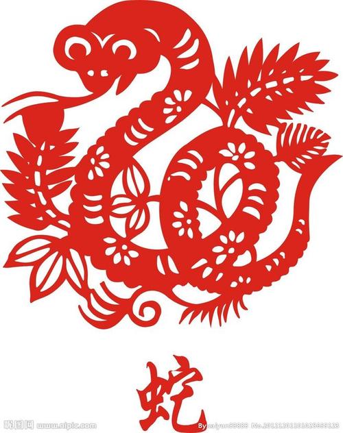 十二生肖卡通蛇