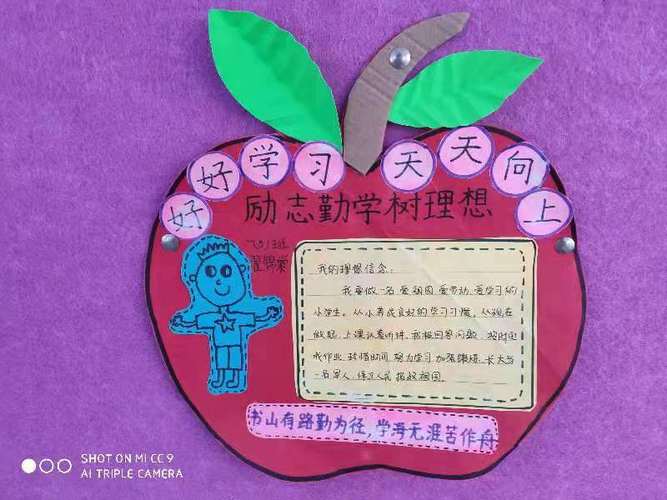 2021年2月1日,灵宝市实验小学的孩子们通过制作理想信念卡畅抒理想