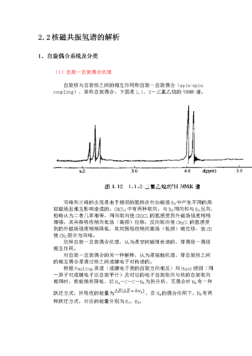 核磁共振氢谱的解析要点.doc