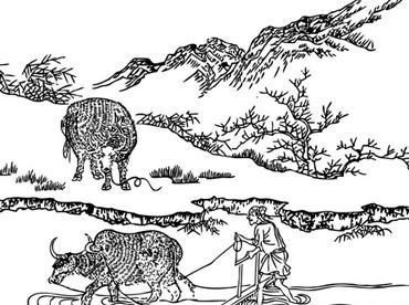 农耕种养儿童简笔画 简笔画图片大全-蒲城教育文学网