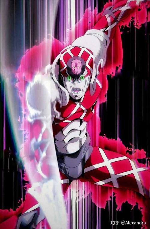 为什么总有人说jojo里的绯红之王丑,我就觉得很帅气呀