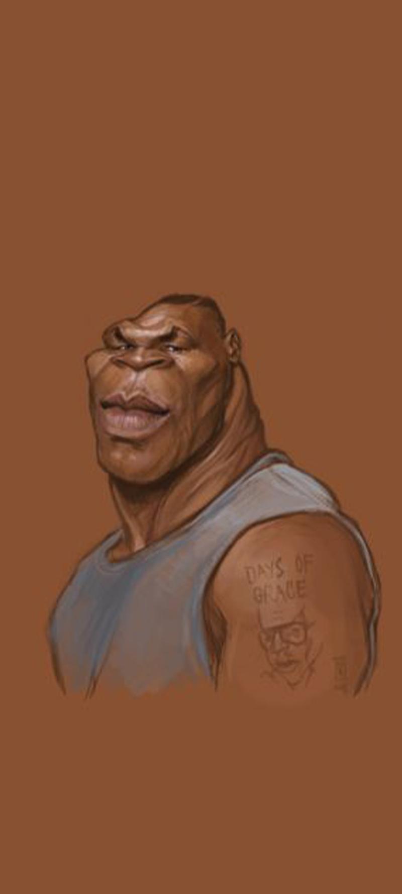 迈克泰森miketyson拳王手机壁纸