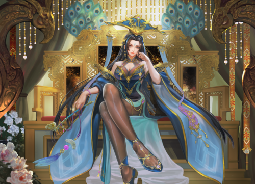 【三国杀武将更新0206|新服】黑丝女王郭照祈福上线 高清大图皮肤发布