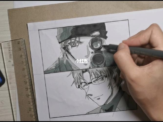 【名侦探柯南|赤井秀一|手绘过程】_名侦探柯南_手绘