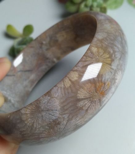 清仓 一物一图天然印尼珊瑚玉手镯手链排大花果冻粉圆条彩