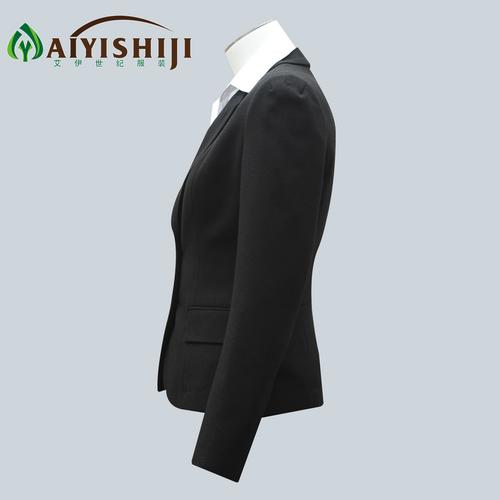 银行西服定做 侧面