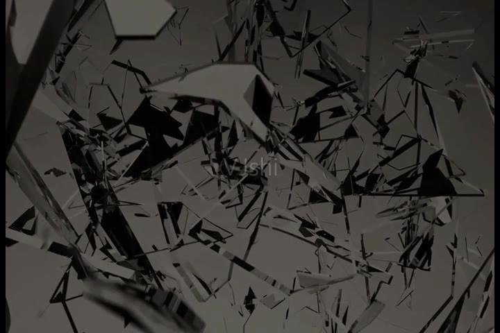 玻璃镜子碎裂慢镜头_720x480_高清视频素材下载(编号:359530)_酒吧vj