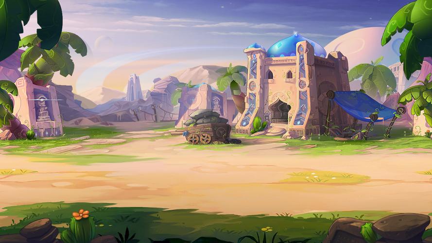 2d横版游戏场景