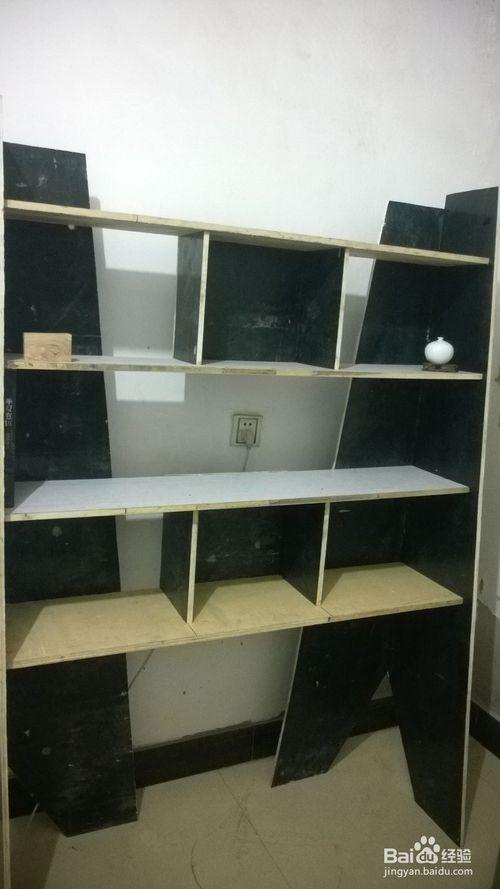 自制书架(用的都是边角料哦)