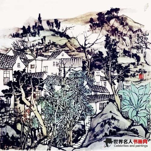 国画作品选刊鲁南人物鉴长春