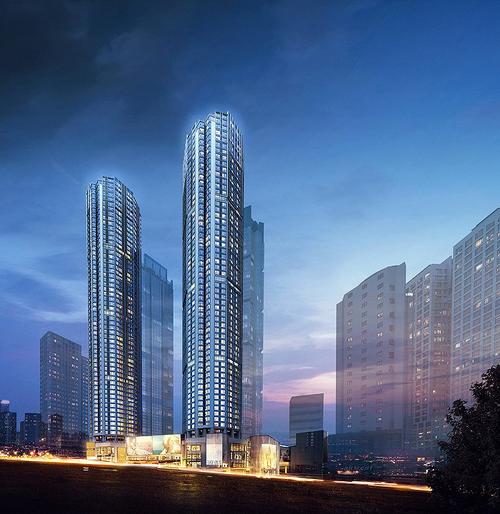 重庆中心将臻贵人居封藏在城市之巅