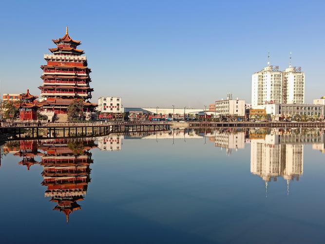 清徐县东湖公园全部竣工美景