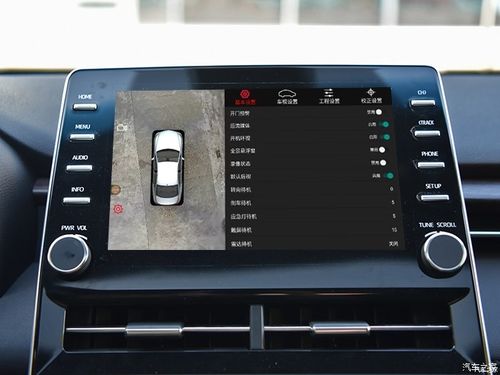 丰田亚洲龙原车屏加装360全景分享