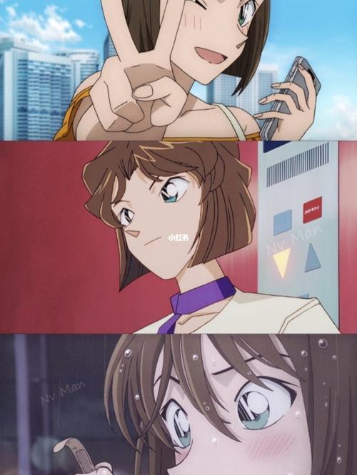 园子3 种发型94你喜欢哪个_名侦探柯南_发型_影视