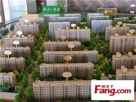 金山首府三期沙盘示意图