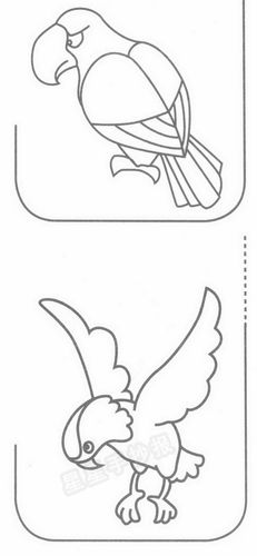 老鹰简笔画图片画法