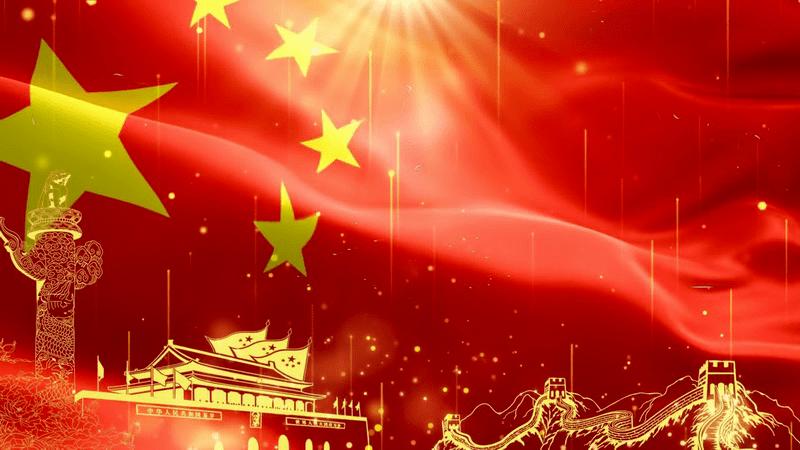 红旗颂 || 作者:阿顿_五星红旗