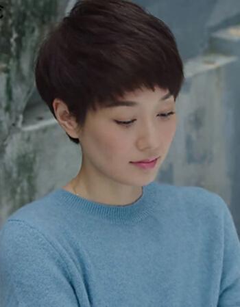 马伊琍还是适合短发扎起头发不但显老连气场都变弱了不少