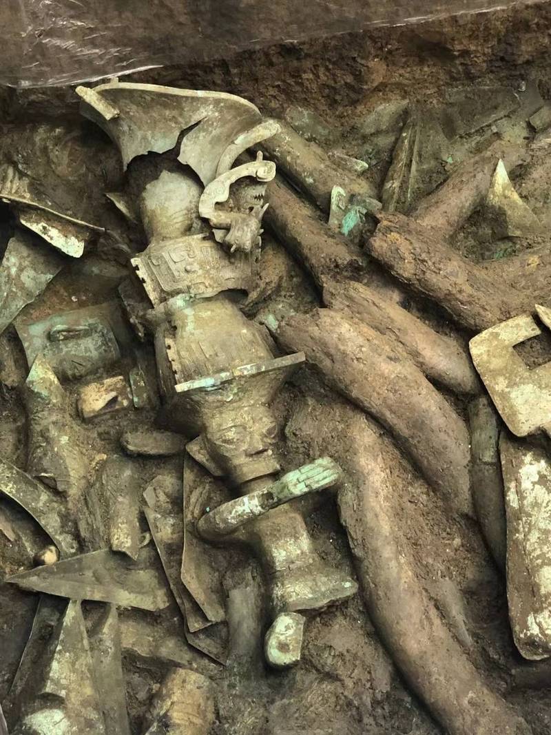 三星堆考古札记|三星堆片段