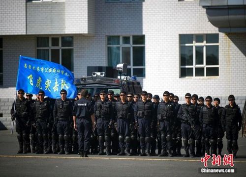实拍乌鲁木齐特警飞虎突击队训练(组图)