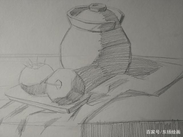 详细的素描静物组合教程