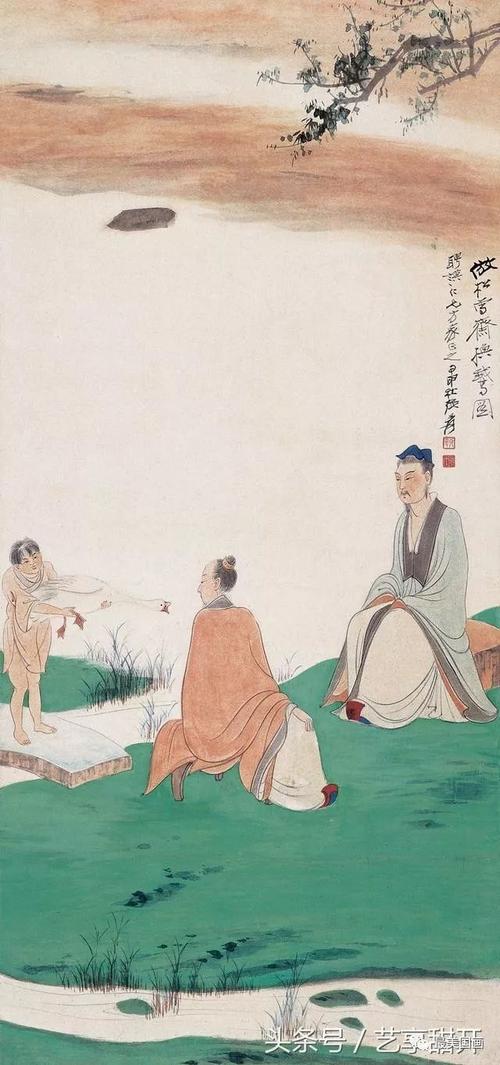 张大千人物画100幅,形态各异,各种范,精美漂亮,叹服!