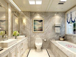 奥邦卫生间吊顶装修效果图