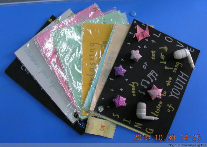 解放区实验学校八年级手工书精品作业
