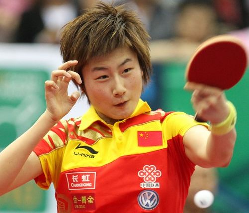 图文-世乒赛中国女队闯入决赛 丁宁顽强大逆转