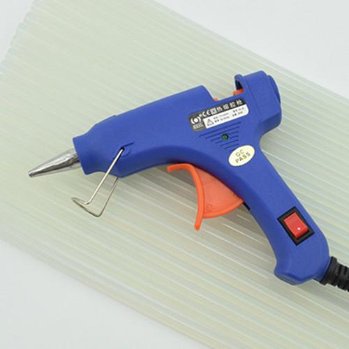 热熔胶枪20w 合力hle 手工点胶diy工具 带指示灯手动小溶胶枪
