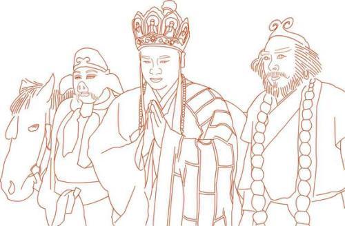 西游记图片简笔画图片