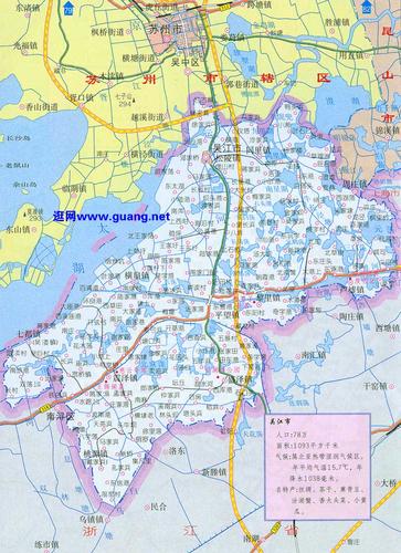 吴江地图
